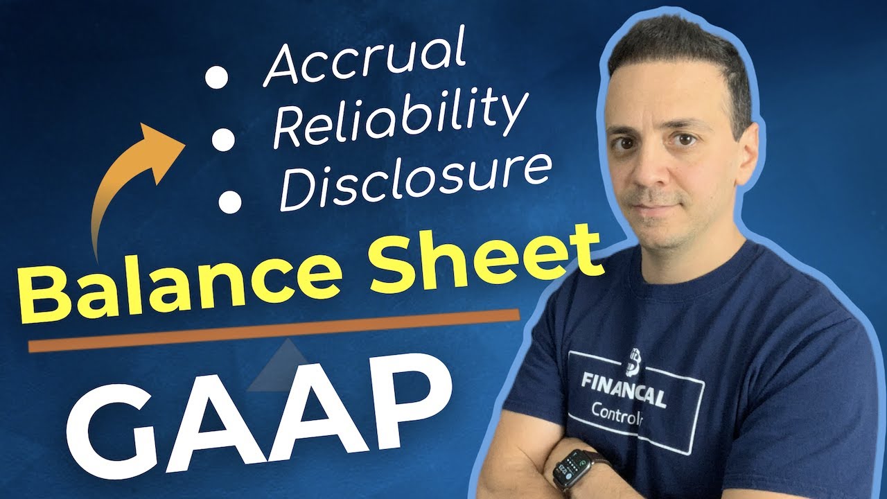 US GAAP Principles Mapped To The Balance Sheet Accounts. Fully - Gaap Accounting For Legal Settlement Expense