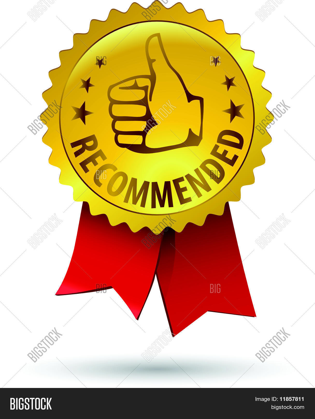 Vector Recommended Sign Vector & Photo | Bigstock - Recommended Ginseng And Ginkgo Biloba Extract Supplement