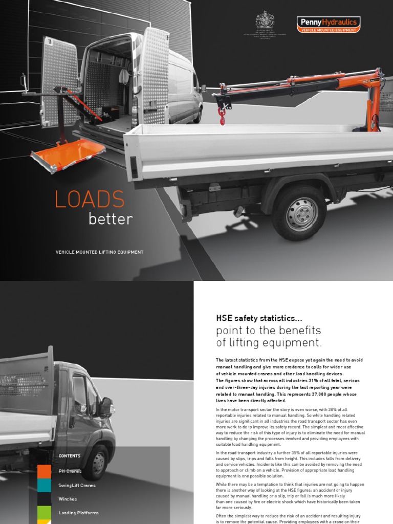 Vehicle Mounted Lifting Equipment Brochure | PDF | Crane (Machine - Vehicle Lifting Points Guide Pdf Free Download
