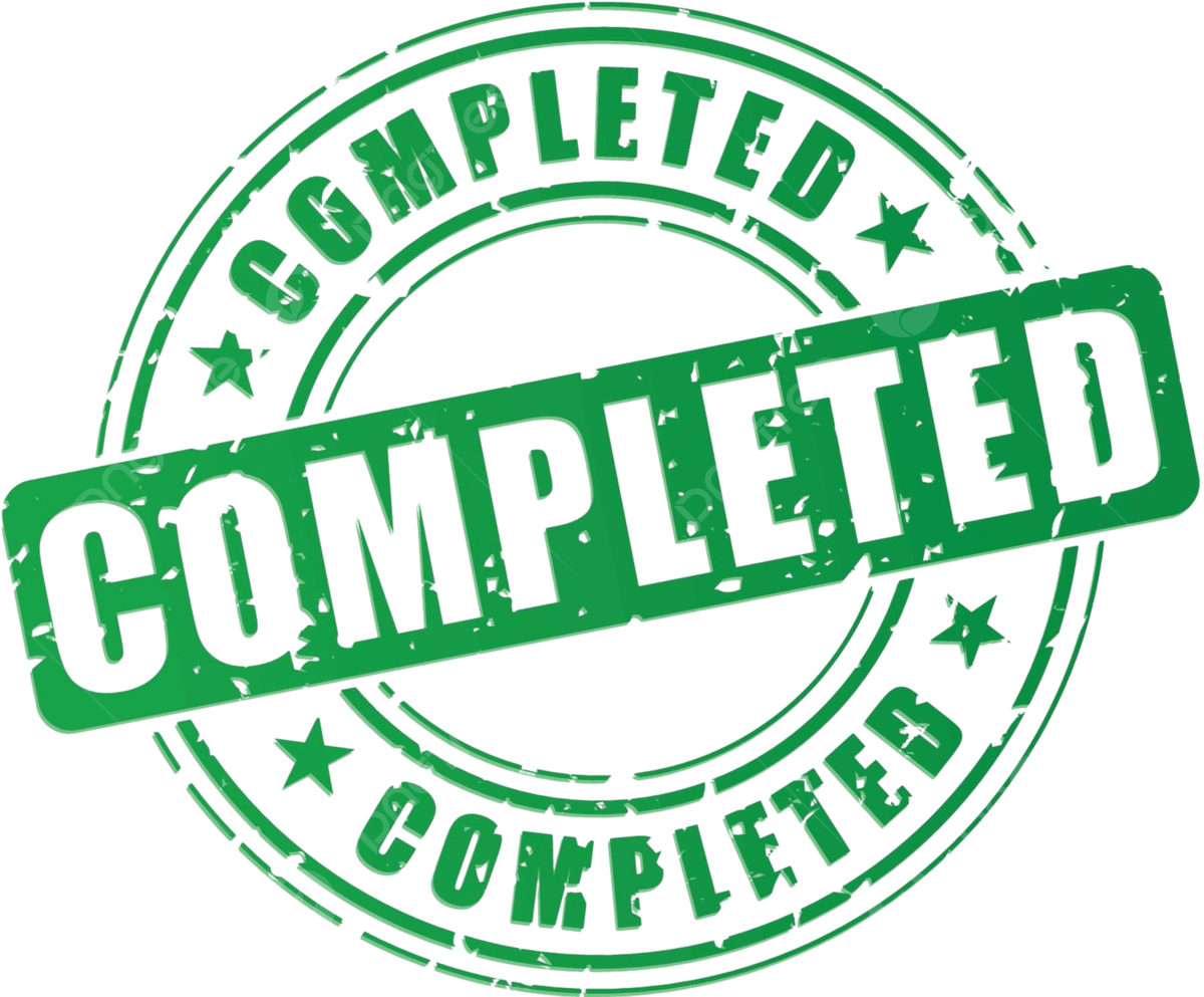 Vektor Selesai Cap Latar Belakang Ilustrasi Grunge Vektor, Ilustrasi - Complete The Statements With The Appropriate Words.