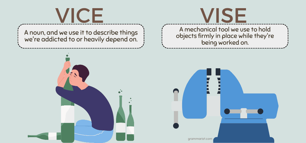 Vice vs. Vise - Usage, Meaning & Examples - Vice President Of Marketing Vitrolife Group