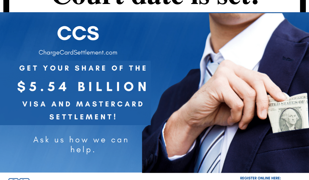 VISA & MASTERCARD $5.54B SETTLEMENT - Visa Mastercard Reach Settlement In Atm Fee Lawsuit