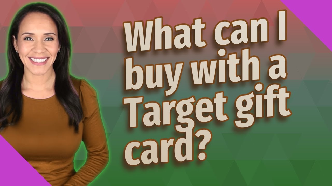 What can I buy with a Target gift card? - YouTube - Where Can I Buy Target Gift Cards Besides Target