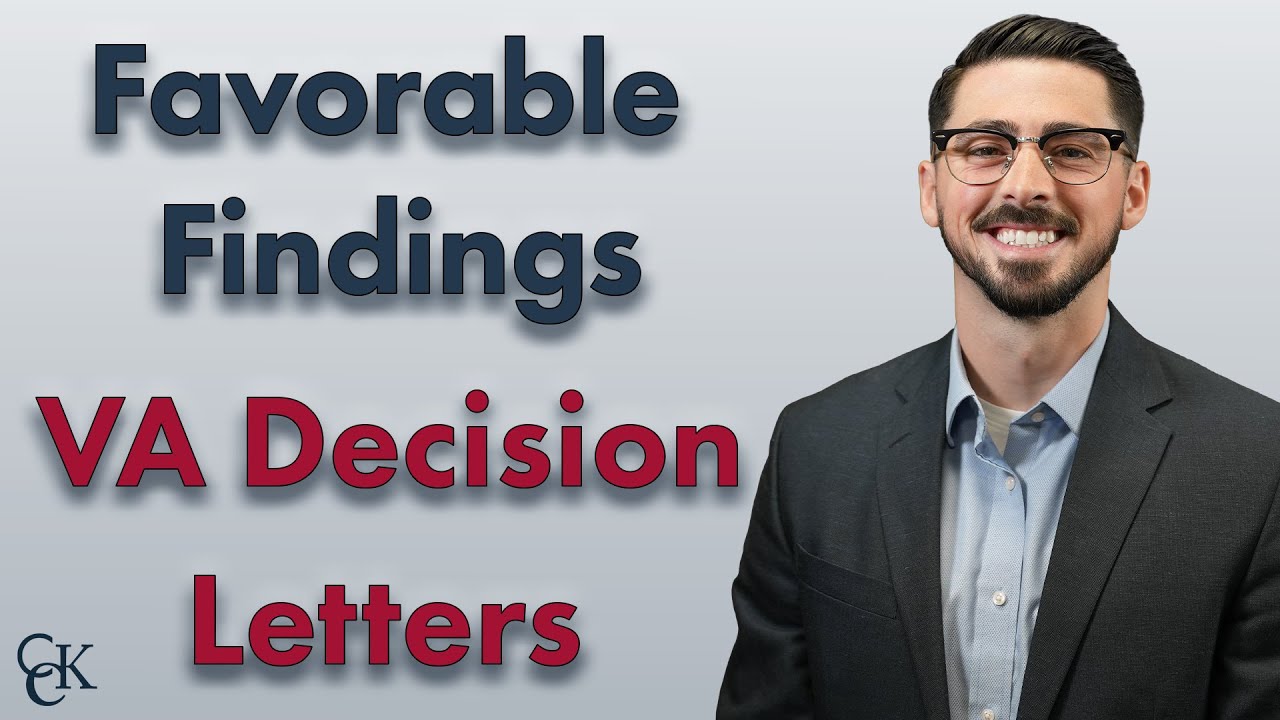 What Does "Favorable Findings" Mean in VA Decision Letters? - YouTube - Favorable Findings Identified In This Decision