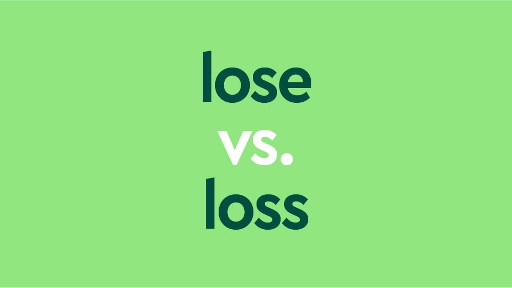 What Is The Past Tense Of Lost - How To Lose Fat From Pelvic Area
