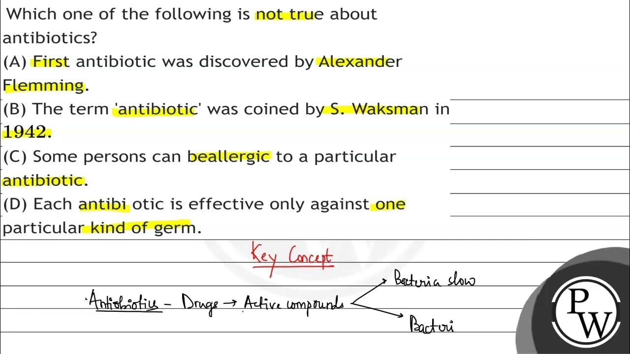 Antibiotics Are Derived From All Of The Following Except