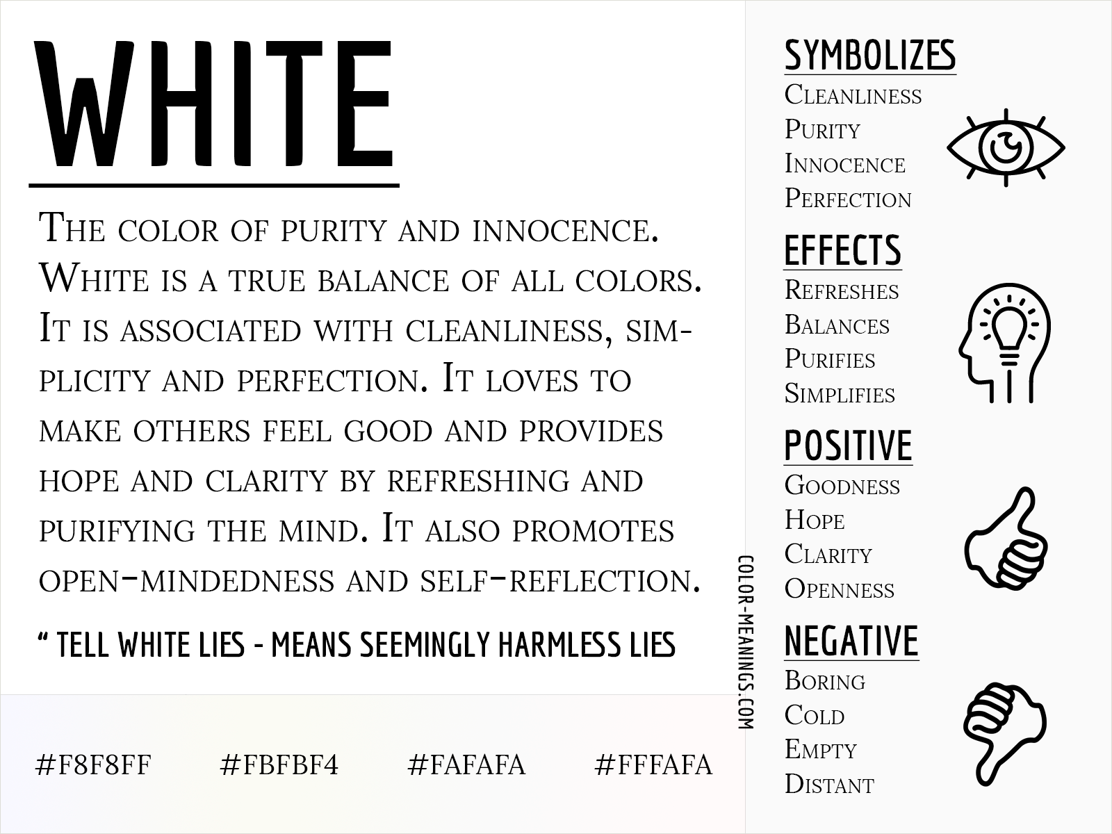 White Color Meaning: Symbolism of Purity, Innocence, Perfection, and - White Mold On Buds While Drying