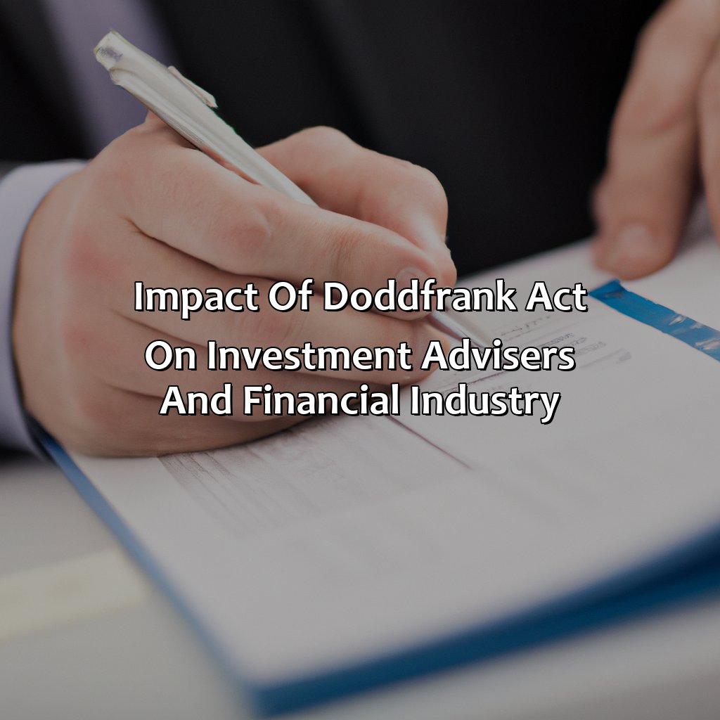 Why Did The Dodd-Frank Act Amend The Investment Advisers Act? - Retire - Why Did The Dodd-frank Act Amend The Investment Advisers Act