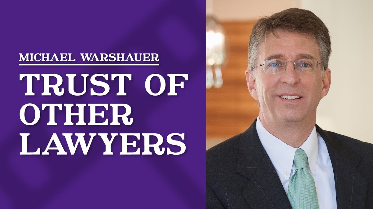 Why do lawyers refer their biggest cases to you? | Michael Warshauer - Gainsburgh Benjamin David Meunier & Warshauer Llc