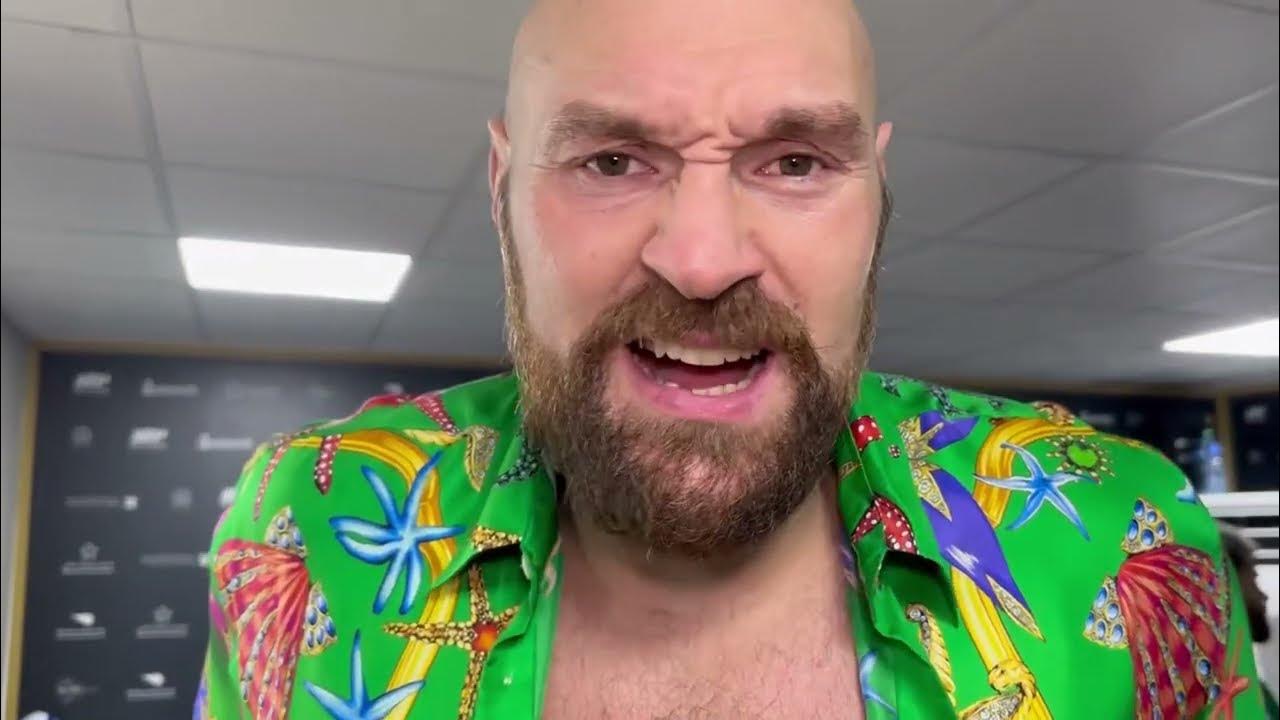 ‘WILDER IS A TO***R’ TYSON FURY REACTS TO CONFRONTING DEONTAY | REACTS - Beard Vape Co Out Of Business