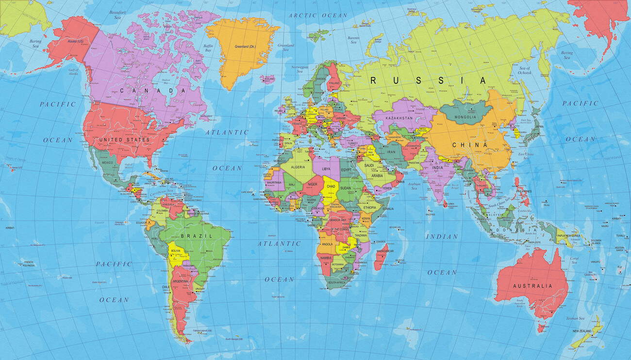 World Map By Geography at Rosemary Berrios blog - World Wide Wings And Pizza Menu