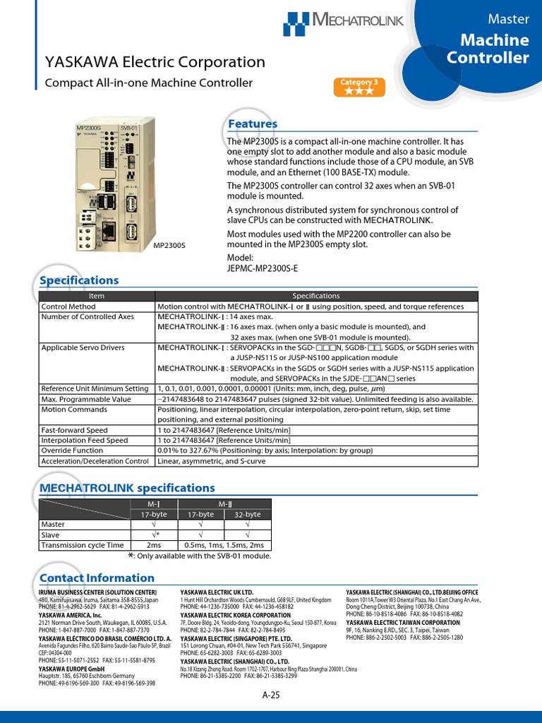 Yaskawa Electric Corporation Samsung Production Line